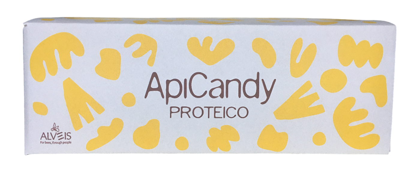 Mangime proteico ApiCandy per api formato 1 kg fonte lievito birra