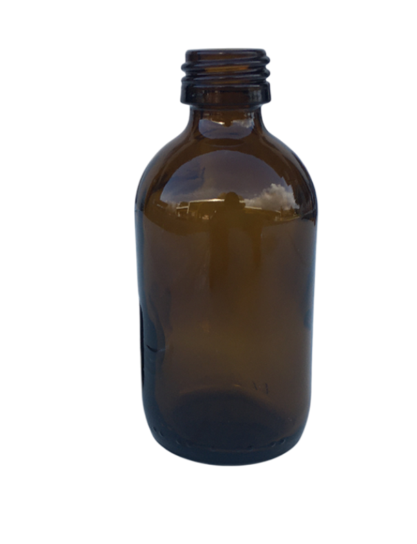 flacone in vetro ambrato da 50 ml senza contagocce per propoli oli essenziali e liquidi fotosensibili