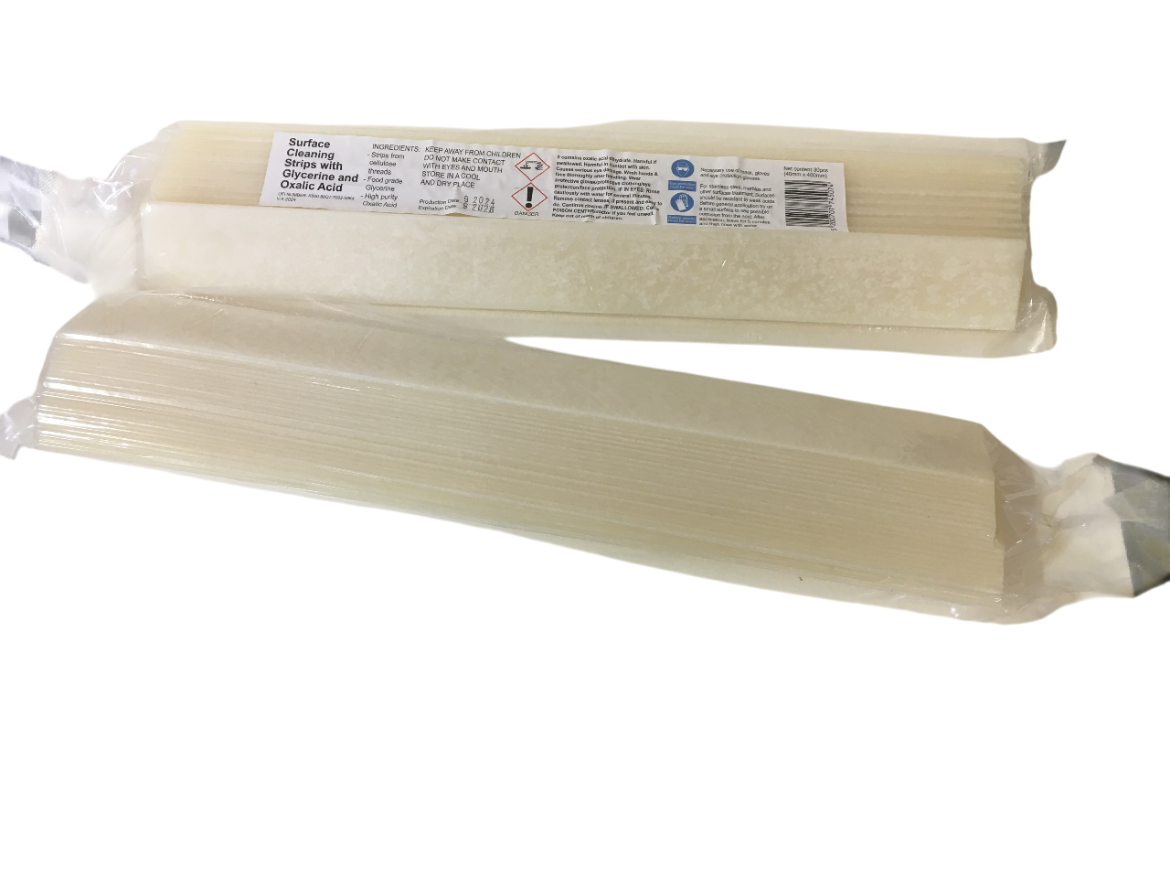 Strisce in cellulosa imbevute di glicerina e ossalico per api