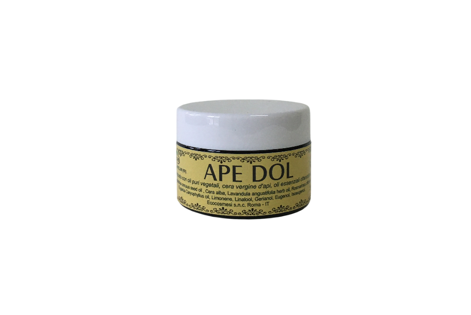 Unguento Ape Dol 30 ml con cera vergine d'api e oli essenziali