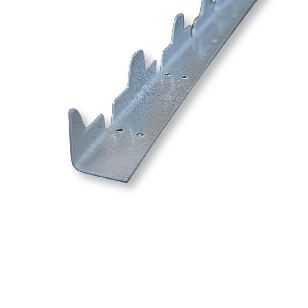 Distanziatore in lamiera zincata per 10 favi con spigoli arrotondati