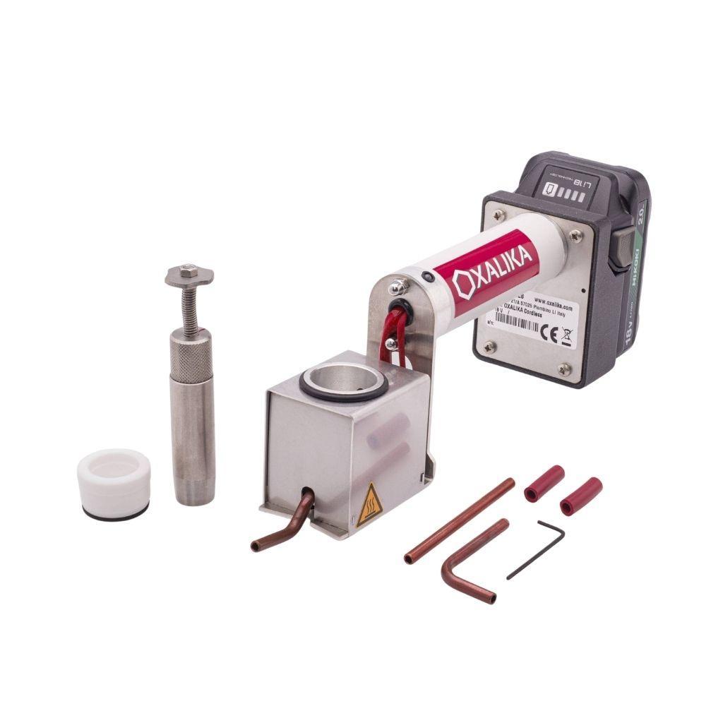 Set OXALIKA Mini Sprint cordless con accessori e adattatori per apicoltura