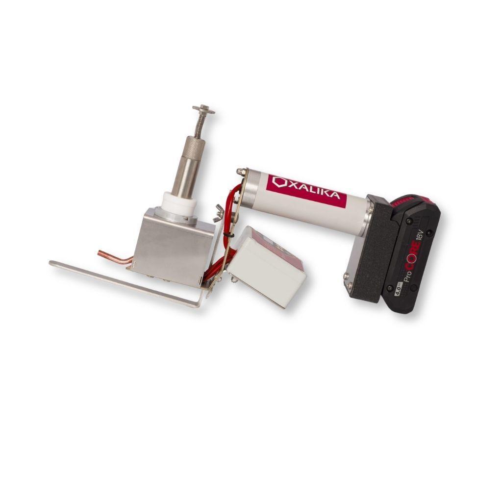Sublimatore OXALIKA PRO Sprint cordless con staffa di ancoraggio installata